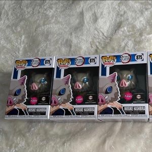 (READ DESCRIPTION) Inosuke Hashibira #875 Flocked Chalice Collectibles